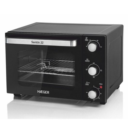 Haeger Santis Horno de Sobremesa 22L 1300W Negro