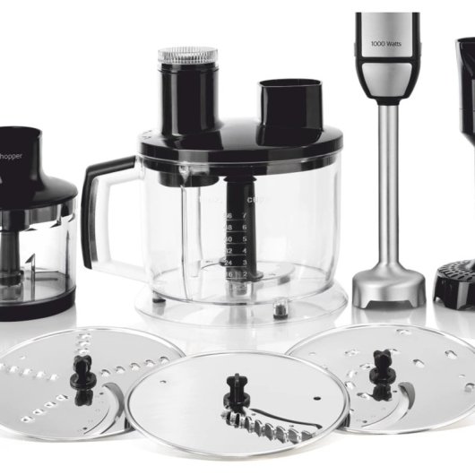 Haeger Extreme Chopper Kochmixer 1000 W Schwarz, Edelstahl
