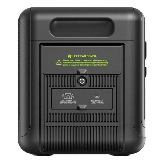 Estação de energia Fossibot F2400 2048Wh 6 AC 6 USB 4 DC Bateria LiFePO4 Inversor Bidirecional Carregamento Solar