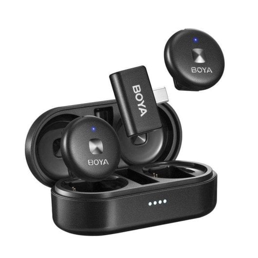 Microphone BOYA OMIC-U USB-C omnidirectionnel sans fil avec réduction de bruit