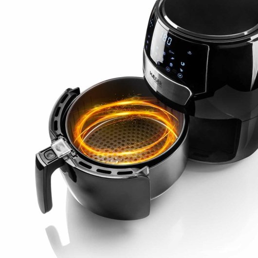 Haeger Air Feast Digital Freidora de Aire Digital 4.2L 1500W Negra