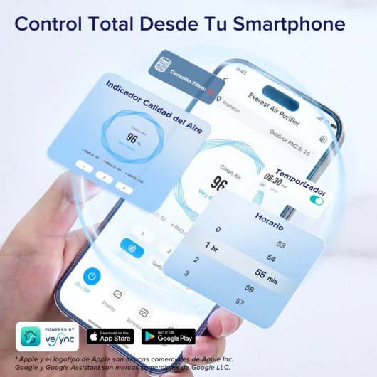 Levoit EverestAir Purificador de Ar 70W