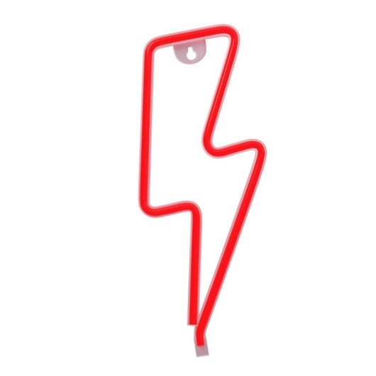 Forever Neon Led Light Bolt Rouge Chauve-souris+usb