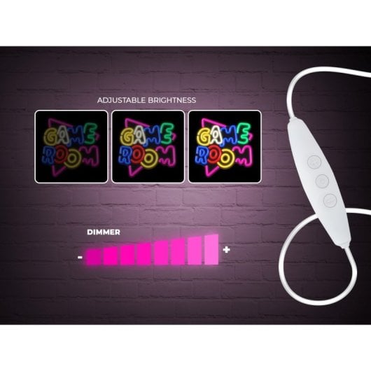 Forever Neon Plexi Led Spielzimmer Mehrfarbig Neolia