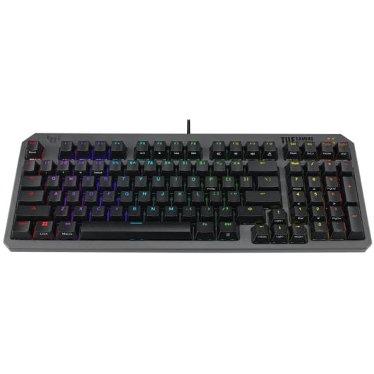 ASUS TUF Gaming K3 Gen II Tastiera da gioco meccanica Interruttore RGB Opto-meccanico QWERTY Nero spagnolo