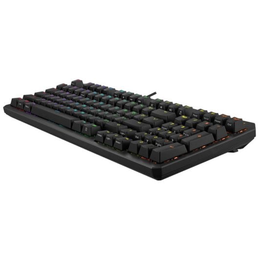 ASUS TUF Gaming K3 Gen II Tastiera da gioco meccanica Interruttore RGB Opto-meccanico QWERTY Nero spagnolo