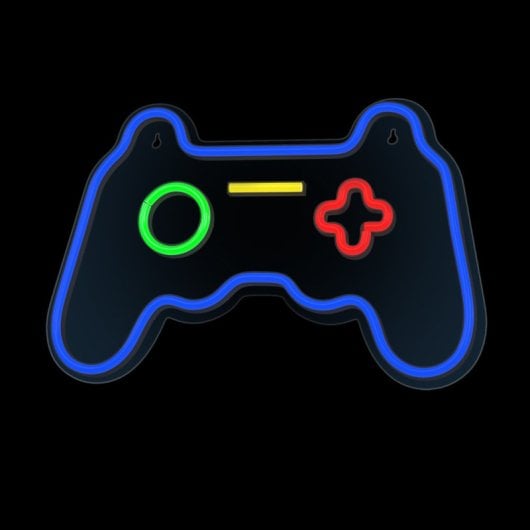 Forever Neon Plexi LED Gamepad Mehrfarbig