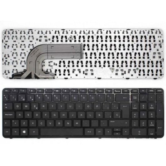Tastiera Portatile HP Pavilion 15-E/N Nero Spagnolo con Telaio