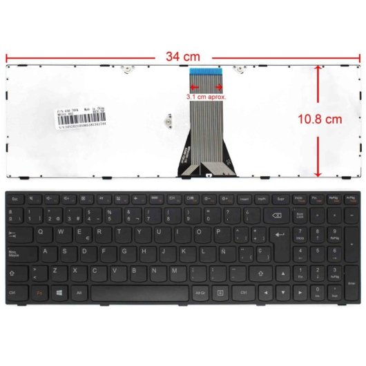 Clavier pour ordinateur portable Lenovo 25211020 25214513