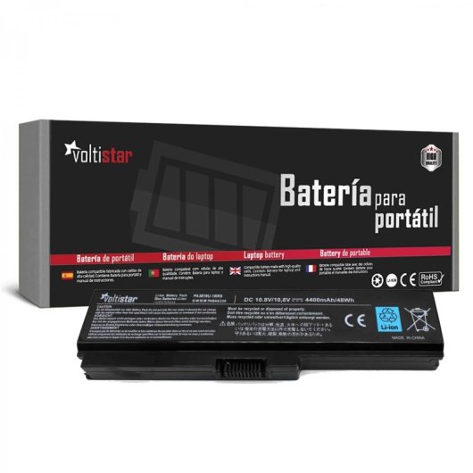 Batterie pour ordinateur portable Toshiba Satellite L750-1ku L750 L750d L750-1ez L750-14 Pa3817u-1brs