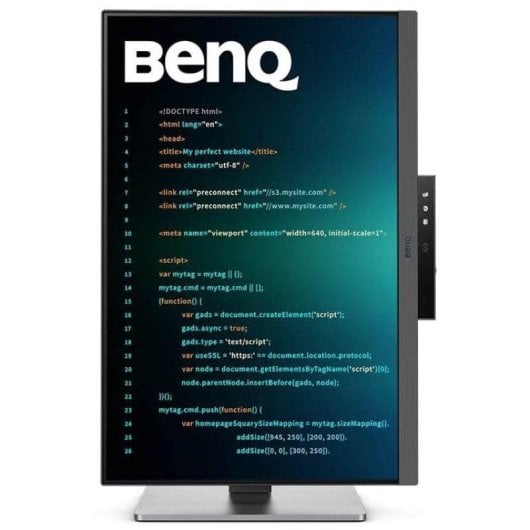 Écran PC BenQ RD280UA 28,2" Ultra HD 4K+ 60Hz IPS HDR400 USB-C Daisy Chain KVM