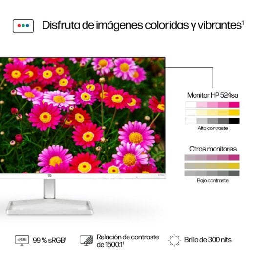 HP Series S5 524sa 23.8" LED IPS FullHD 100Hz con Altavoces Integrados