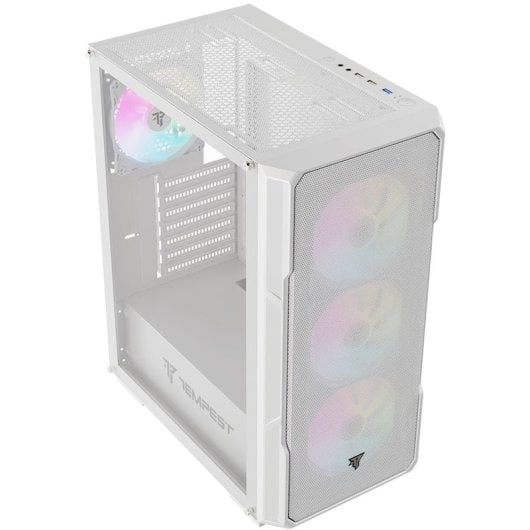 Tempest Garrison ARGB ATX Cristal Templado USB 3.0 Blanca + Frontal Personalizable