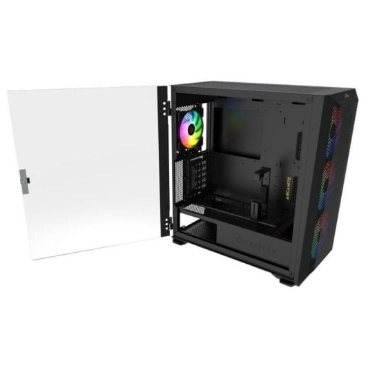 Forgeon Arcanite ARGB Mesh ATX Tower Schwarz + anpassbares Glas