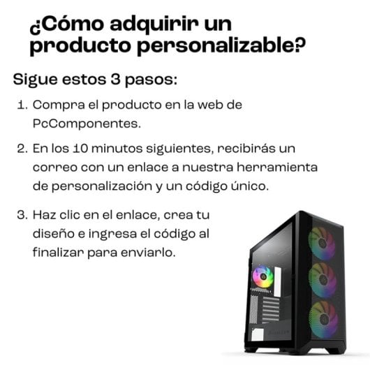Forgeon Arcanite ARGB Mesh Schwarzer ATX-Tower + anpassbares Glas und Front