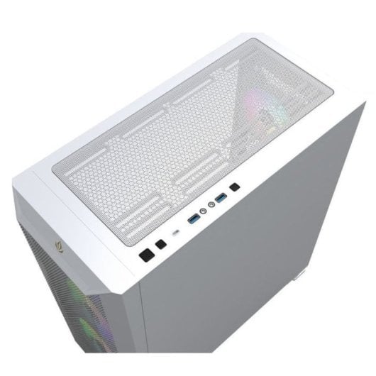 Forgeon Arcanite ARGB Mesh ATX Tower Weiß + Anpassbare Front
