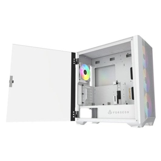 Forgeon Arcanite ARGB Mesh ATX Tower Weiß + Anpassbare Front