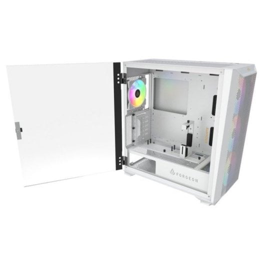 Forgeon Arcanite ARGB Mesh ATX Tower Weiß + Anpassbare Front