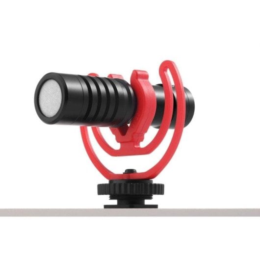 Microphone Cardioïde BOYA BY-MM1 avec Pare-vent en Poils pour Caméras Noir