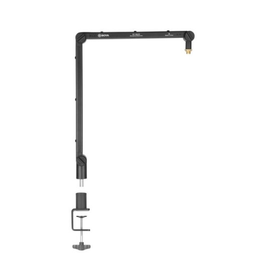 Boya BY-BA30 Brazo Articulado para Micrófono Abracadera en C 43cm X 66cm Negro