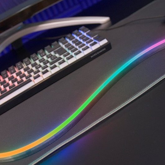 Mars Gaming MLT-ONE Neon ARGB Striscia LED 550mm Flessibile 5v 3 Pin Compatibile con Hub Y Mb ARGB