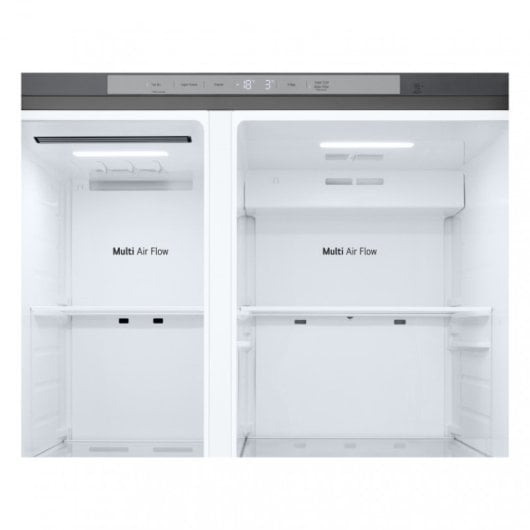 LG GSLC40PYPE frigorifero side-by-side Libera installazione Argento