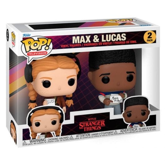 Funko Pop Stranger Things Session 4 Pack Max y Lucas