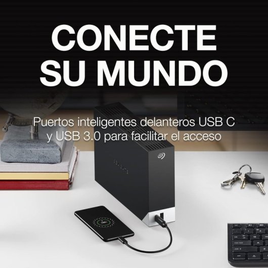Seagate One Touch Desktop 3.5" Disco Duro Externo 14TB USB 3.2 Gen 1 Negro