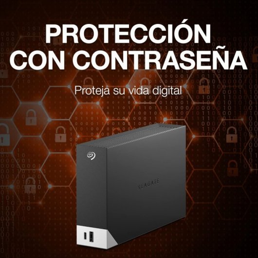 Seagate One Touch Desktop 3.5" Disco Duro Externo 14TB USB 3.2 Gen 1 Negro