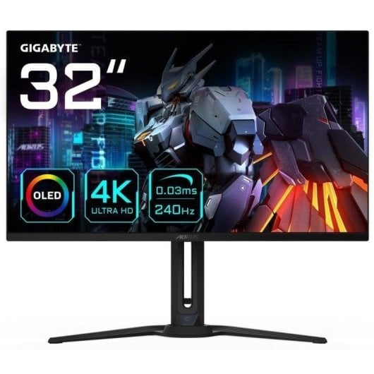 Monitor PC Gigabyte AORUS FO32U2 32" UltraHD 4K 240Hz QD-OLED 0,03ms FreeSync Premium