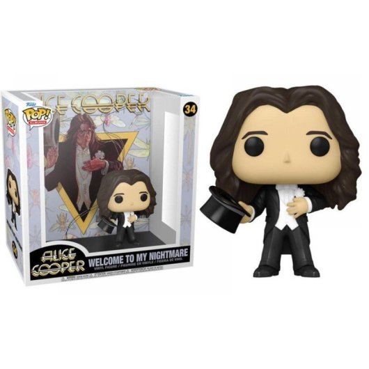 Funko Pop Album Alice Cooper Willkommen in meinem Albtraum