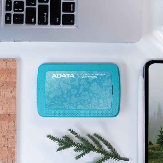 Adata HC300 ECO Disco Duro Externo 2.5" 1TB USB 3.2 Verde