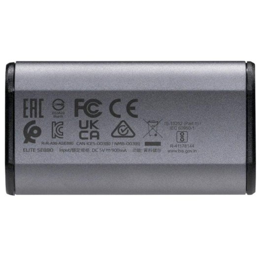 Disco Duro Adata SE880 1TB SSD USB-C 3.2 Gen 2 2000MB/s Gris portátil