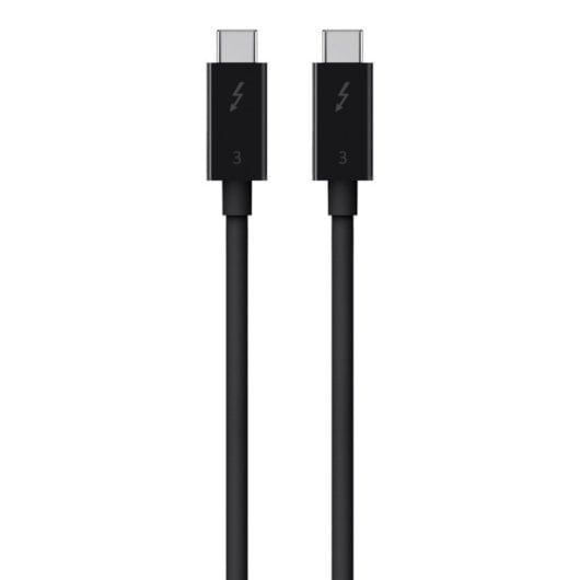 Belkin F2cd084bt0.8mbk Cable Thunderbolt 3 USB-C 0.8m Negro