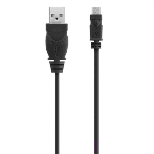 Belkin F3u151cp0.9m-p Cable USB-A a Micro USB-B 0.9m Negro