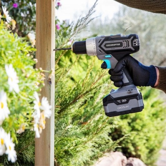 Cecotec Cecoraptor Perfect Drill 4020 Advance Taladro a Batería 20V + Cargador + Juego de 20 Brocas