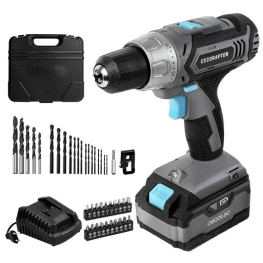 Perceuse Cecotec CecoRaptor Perfect Drill 4020 Advance 20V 4000mAh LED Mallette