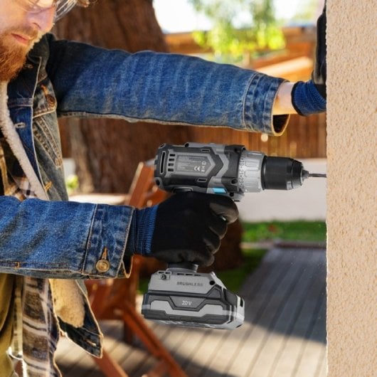 Cecotec Cecoraptor Perfect Drill 2020 Brushless Ultra Taladro a Bateria 20V + Cargador + 20 Brocas