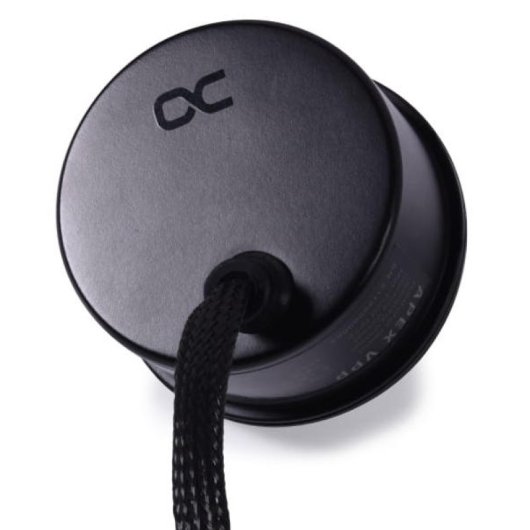 Alphacool Eisbecher Aurora D5 ARGB Depósito Acetal/Vidrio 360ml con Bomba VPP Apex D5