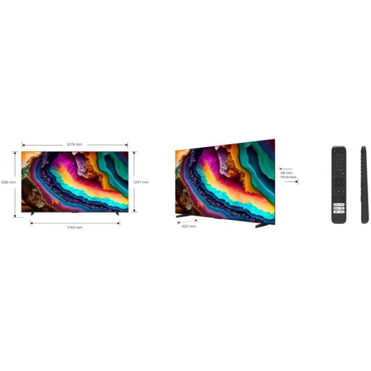 TCL 98P745 98" LED UltraHD 4K HDR10+ Google TV