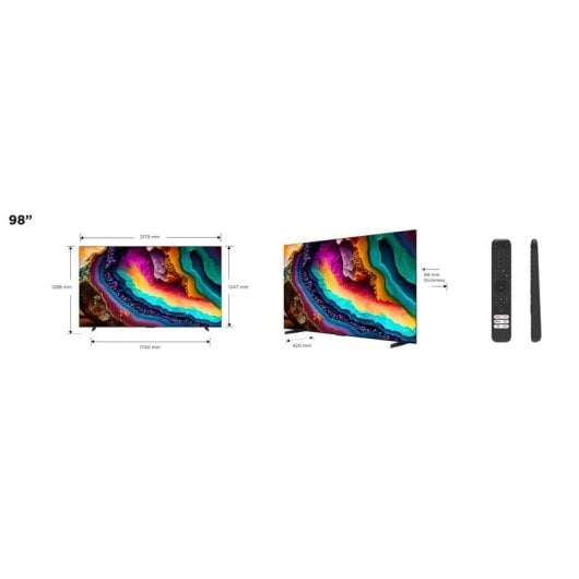 TCL 98P745 98" LED UltraHD 4K HDR10+ Google TV