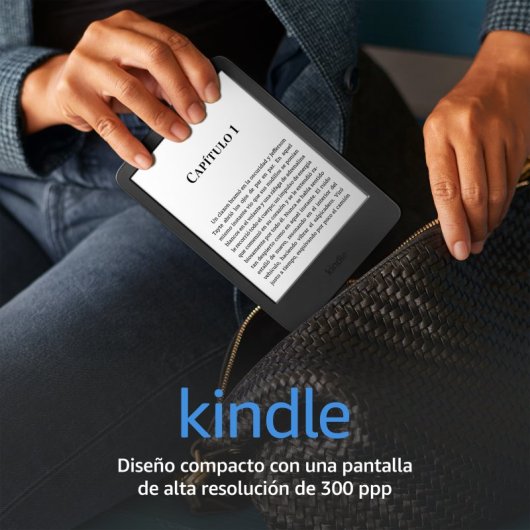 Kindle (2022) Livro Eletrónico 6" 16GB Preto Sem Publicidade