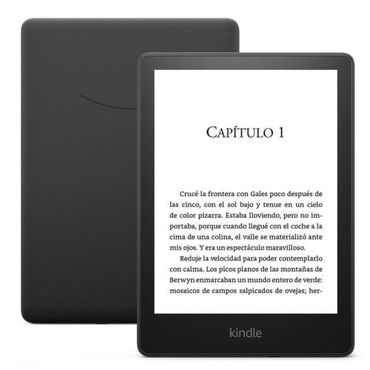 Kindle Paperwhite 11ª Generación Libro Electrónico 6.8" 16GB Negro con Publicidad