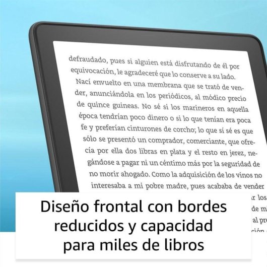 Kindle Paperwhite 11ª Generación Libro Electrónico 6.8" 16GB Negro con Publicidad