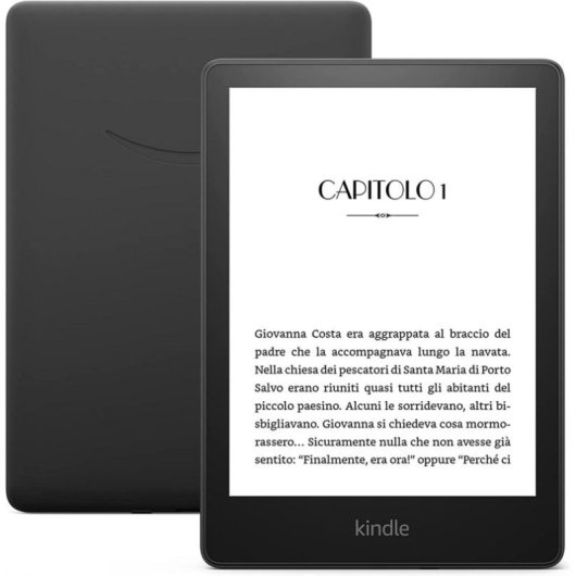 Kindle Paperwhite 11ª Generación Libro Electrónico 6.8" 16GB Negro con Publicidad