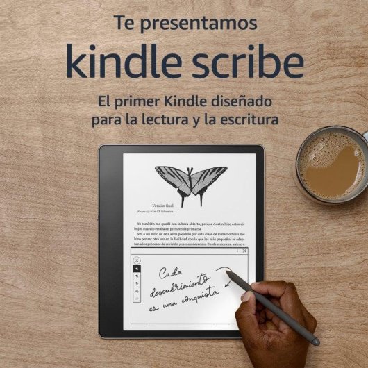 Kindle Scribe Libro Electrónico 10.2" 16GB Negro con Lápiz Básico