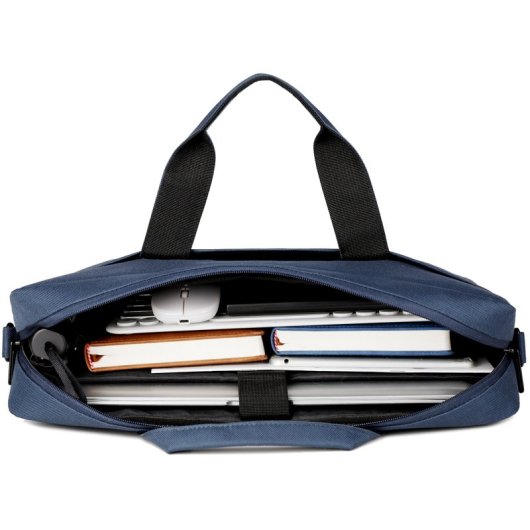 PcCom Essential Mallette pour ordinateur portable 15,6" Bleu foncé