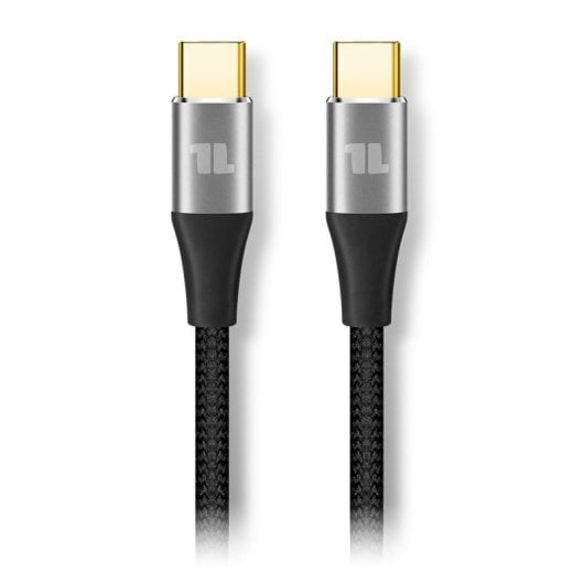 1Life Cable USB-C 100w PD 10Gbps 4K 1,5m Negro