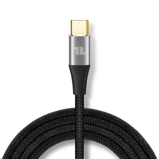 1Life Cable USB-C 100w PD 10Gbps 4K 1,5m Negro
