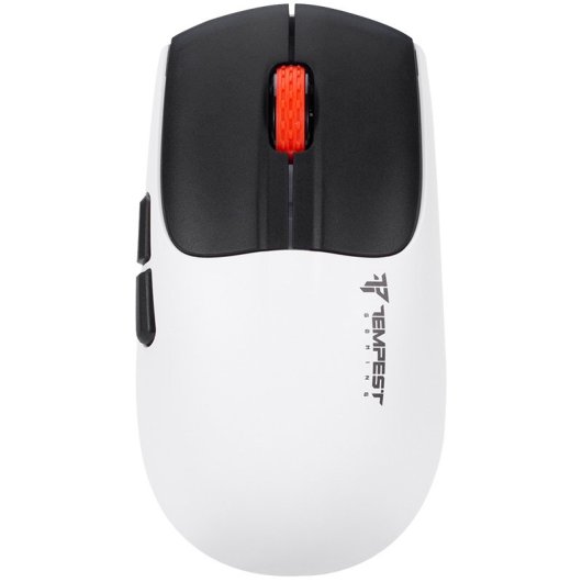 Tempest X18 Shatter Mouse da gioco wireless RGB 11200DPI bianco